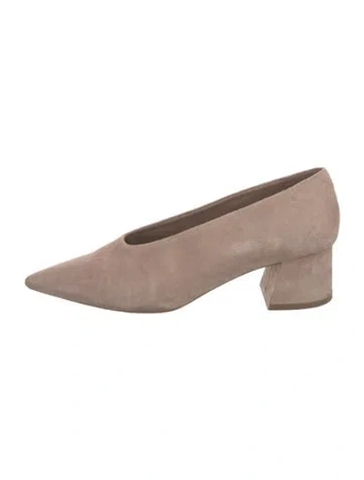 Pre-owned Vince Suede Pumps In Pink