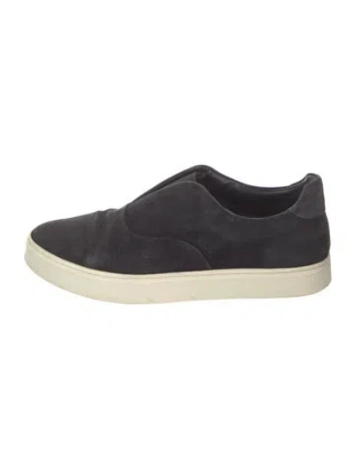 Pre-owned Vince Suede Sneakers In Blue