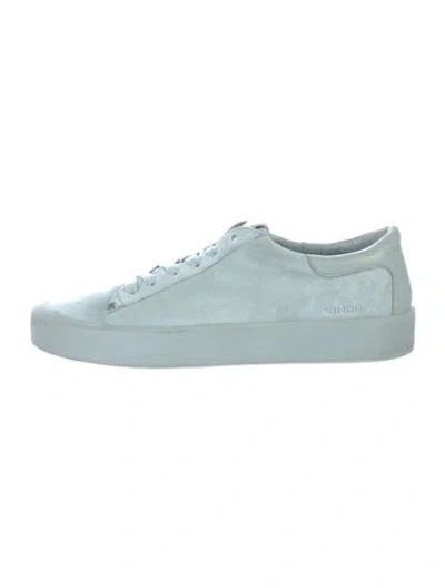 Pre-owned Vince Suede Sneakers In Blue