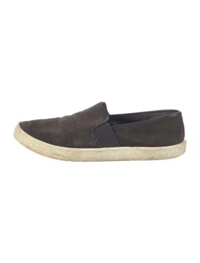 Pre-owned Vince Suede Sneakers In Gray