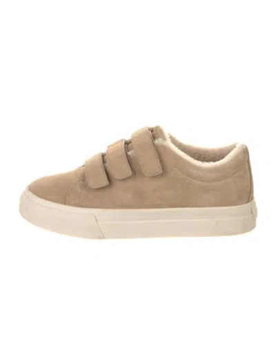 Pre-owned Vince Suede Sneakers In Neutral