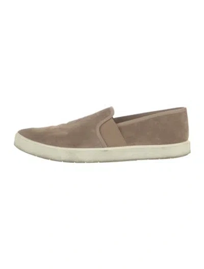 Pre-owned Vince Suede Sneakers In Neutral