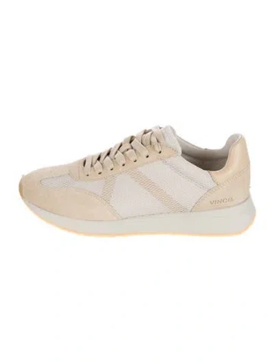 Pre-owned Vince Suede Sneakers In Neutrals