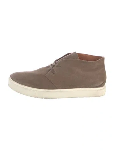 Pre-owned Vince Suede Sneakers In Neutrals