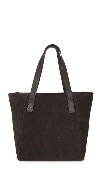 VINCE SUEDE WEEKEND BAG
