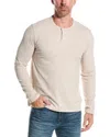 Vince Sueded Jersey Henley In Neutral