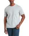 VINCE SUEDED JERSEY POCKET T-SHIRT