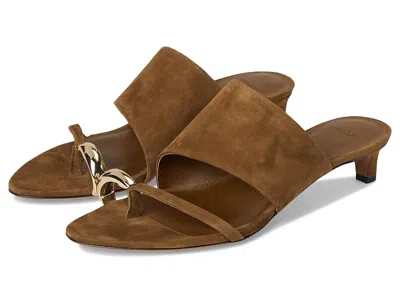 Vince Suzie Slide Sandals In Brown