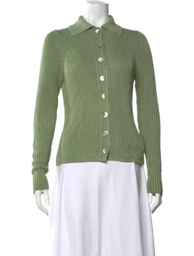Pre-owned Vince Sweater In Green