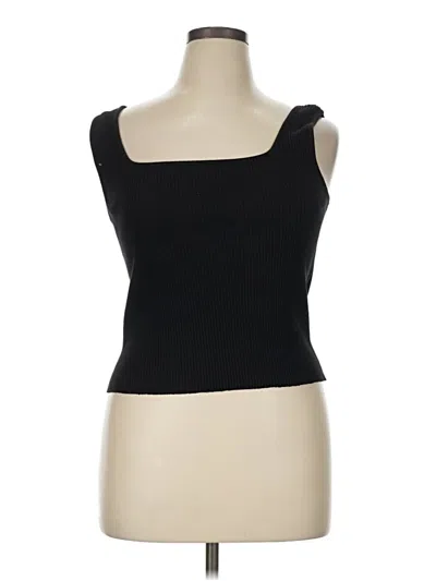 Pre-owned Vince Sweater Vest In Black