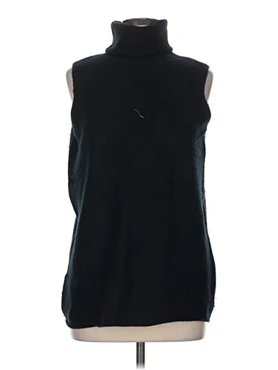Pre-owned Vince Sweater Vest In Black
