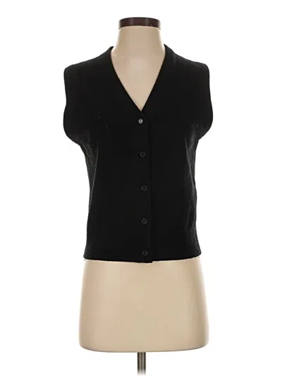 Pre-owned Vince Sweater Vest In Black
