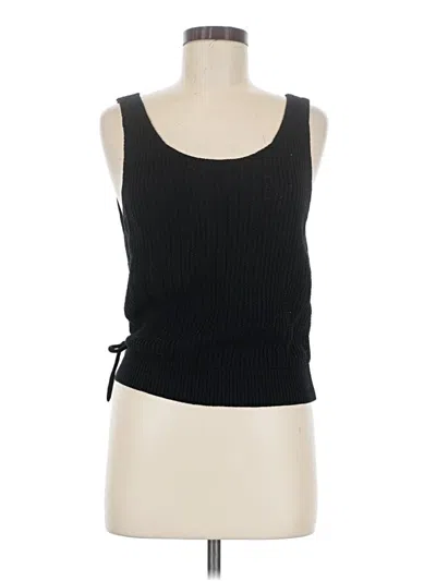 Pre-owned Vince Sweater Vest In Black