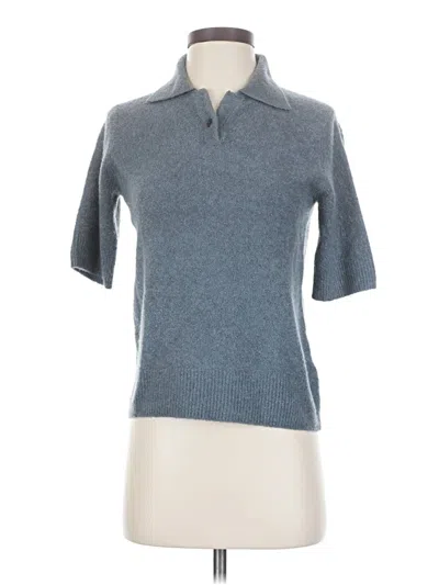 Pre-owned Vince Sweater Vest In Blue