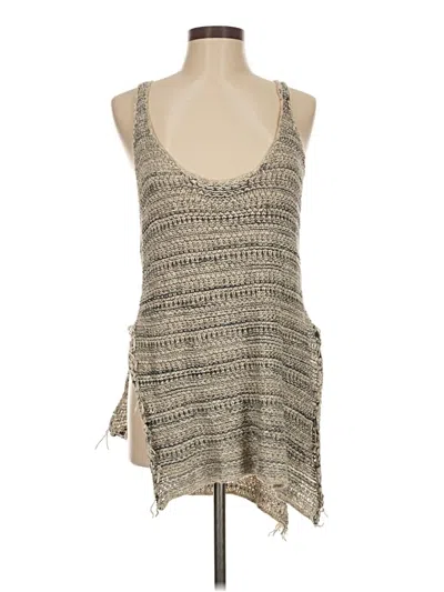 Pre-owned Vince Sweater Vest In Brown