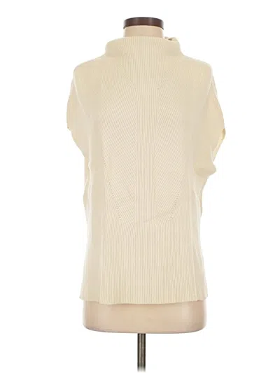 Pre-owned Vince Sweater Vest In Ivory