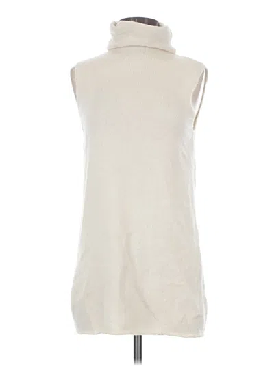 Pre-owned Vince Sweater Vest In Ivory