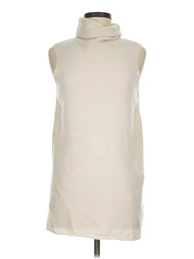 Pre-owned Vince Sweater Vest In Ivory