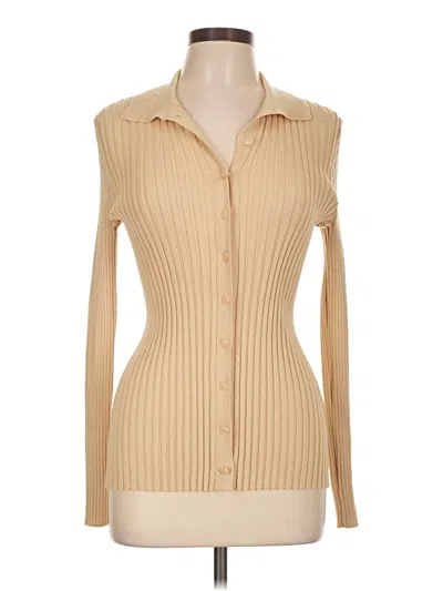 Pre-owned Vince Sweater Vest In Tan
