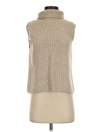 Pre-owned Vince Sweater Vest In Tan