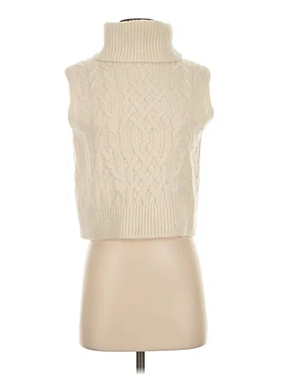 Pre-owned Vince Sweater Vest In White