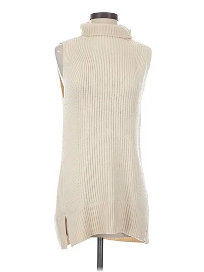 Pre-owned Vince Sweater Vest In White