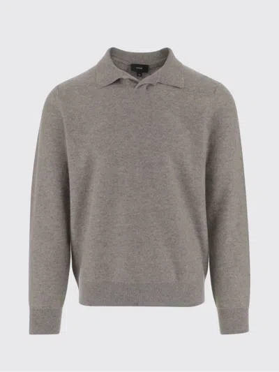 VINCE POLO SHIRT VINCE MEN COLOR GREY,H72760020