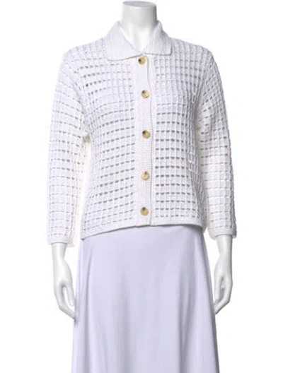 Pre-owned Vince Sweater In White