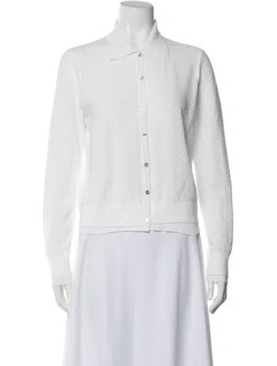 Pre-owned Vince Sweater In White