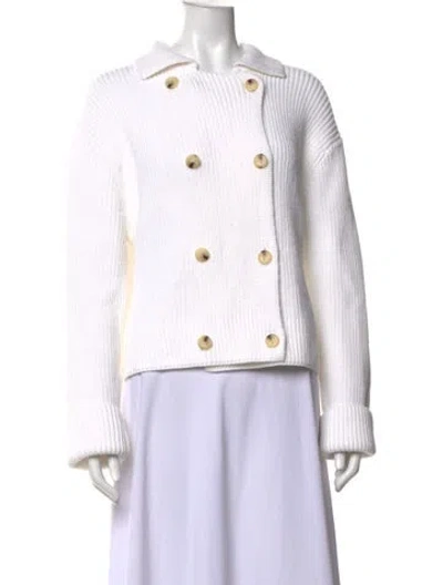 Pre-owned Vince Sweater In White