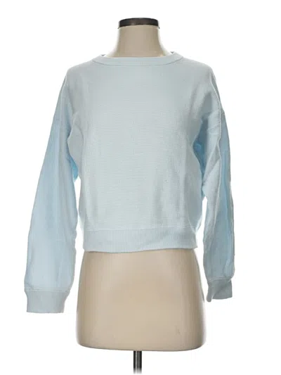 Pre-owned Vince Sweatshirt In Blue