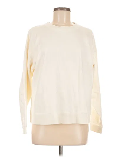 Pre-owned Vince Sweatshirt In Ivory