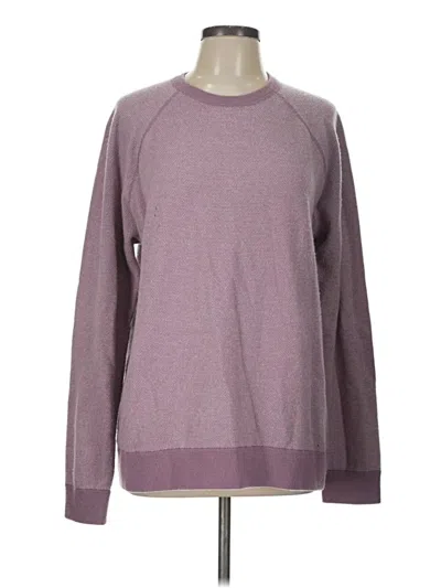 Pre-owned Vince Sweatshirt In Purple