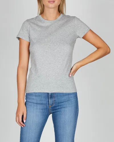 Vince T-shirt Essential Crew Grå