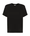 Vince T-shirt With Round Neck And Short Sleeves In Black