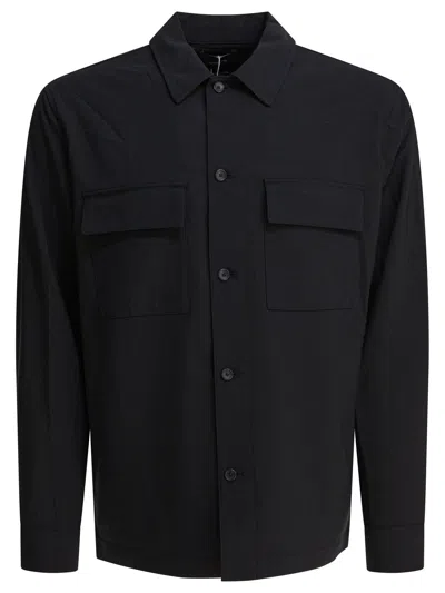 VINCE TAILORED SHIRT JACKET - ITALIAN WOOL BLEND