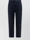 Vince Tailored Trousers With Side And Back Pockets In Black