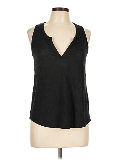 Pre-owned Vince Tank Top Black Halter Neckline Tops