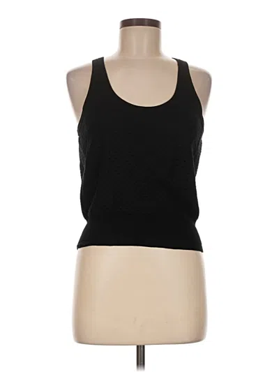 Pre-owned Vince Tank Top Black Halter Neckline Tops