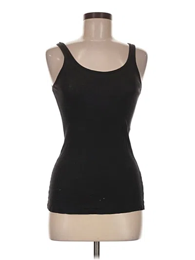 Pre-owned Vince Tank Top Black Strapless Neckline Tops