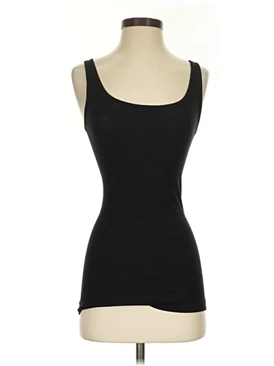 Pre-owned Vince Tank Top Black Strapless Neckline Tops