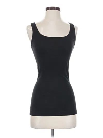 Pre-owned Vince Tank Top Black Strapless Neckline Tops
