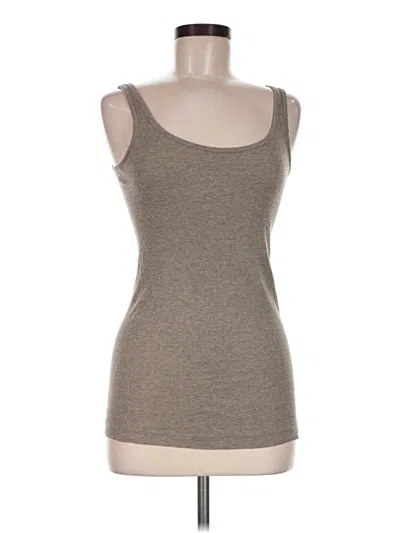 Pre-owned Vince Tank Top Brown Strapless Neckline Tops