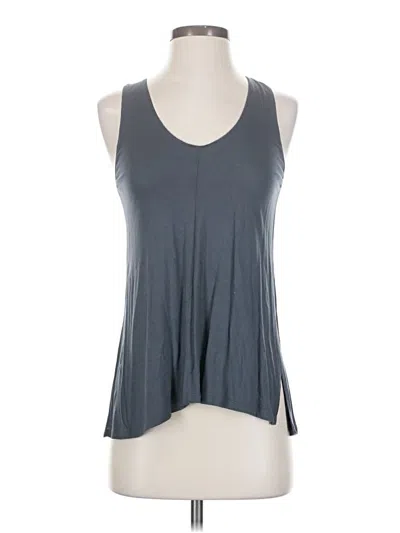 Pre-owned Vince Tank Top Gray Halter Neckline Tops