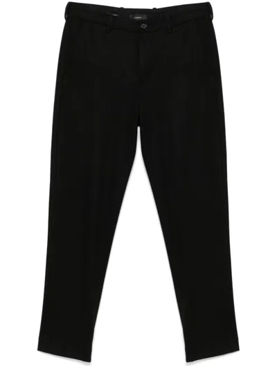 Vince Tapered-leg Trousers In Black