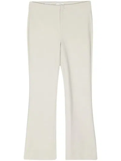 VINCE TAPERED LEG TROUSERS WITH SMOOTH FINISH