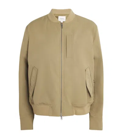 Vince Technical Bomber Jacket In Sand