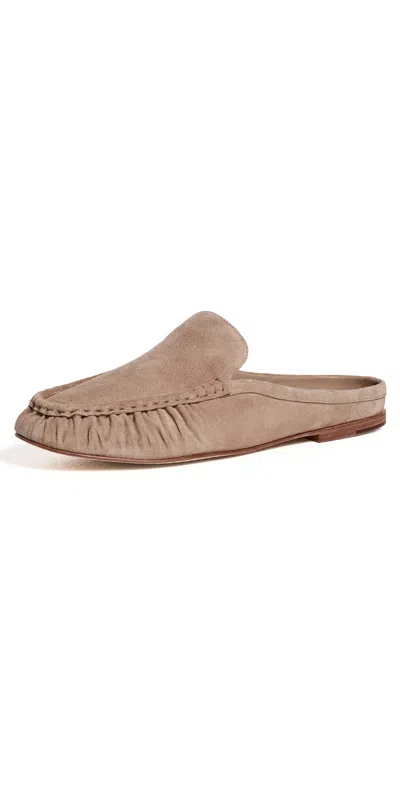 Vince Tevin Mules Dark Clay In Neutral