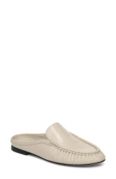 Vince Tevin Ruched Apron Toe Mule In Animal Print