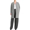 Vince Sculpted Wool-blend Car Coat In Medium  Grey